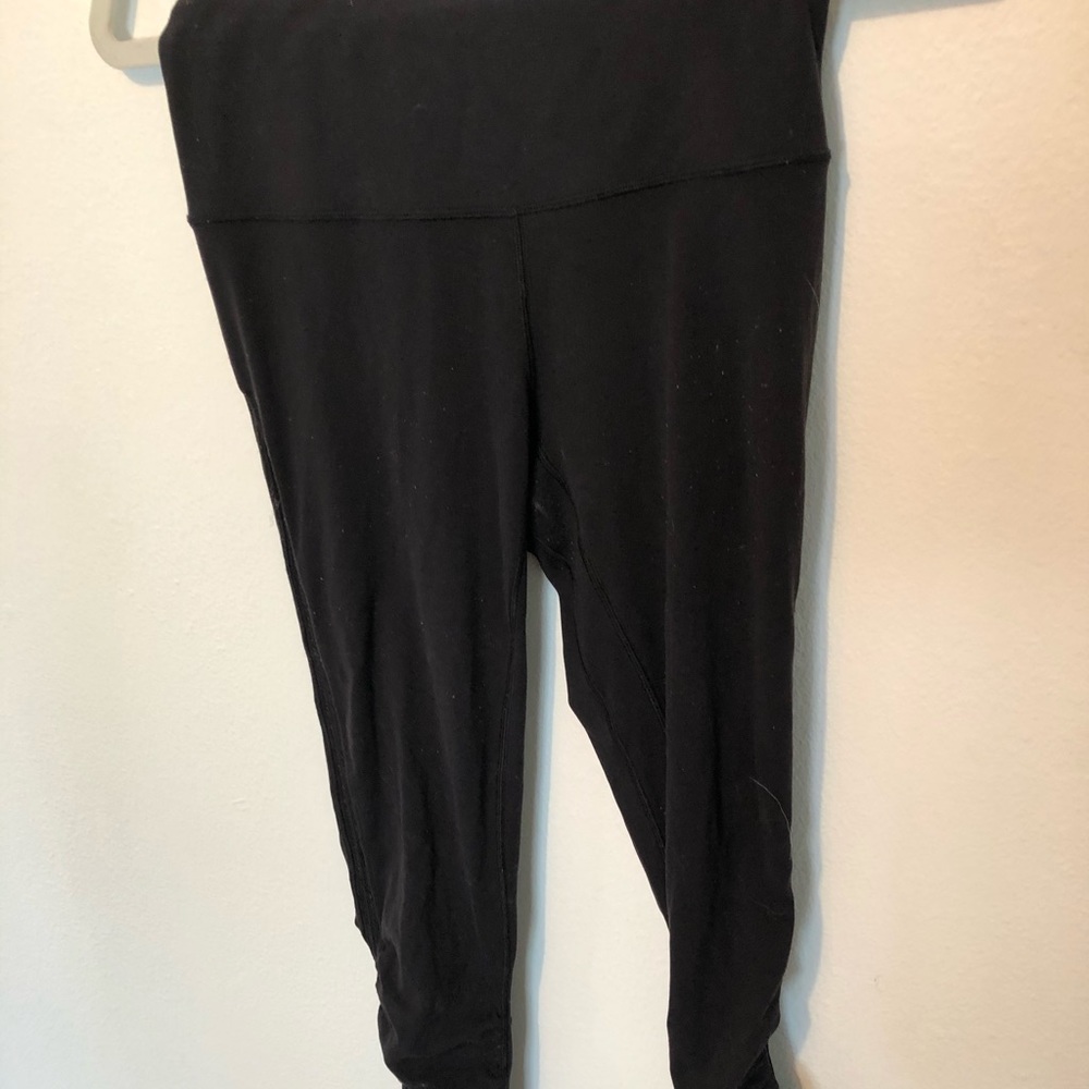 ivviva black pants with mesh in the side cute teen